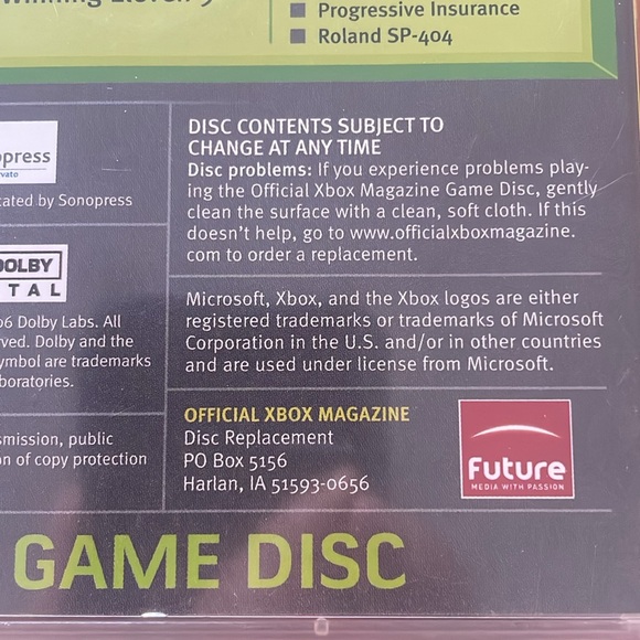 RARE XBOX 360 Special: Call of Duty 2 Demo (February 2006) - Disc #54 - Picture 12 of 13